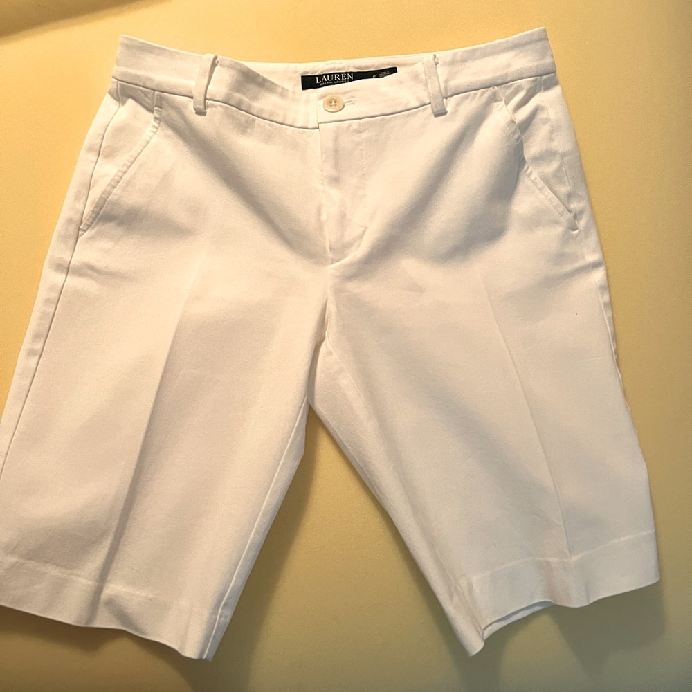 Ralph Lauren white shorts
